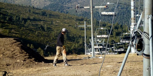 Oscar Trabajando en las mejoras del snowpark