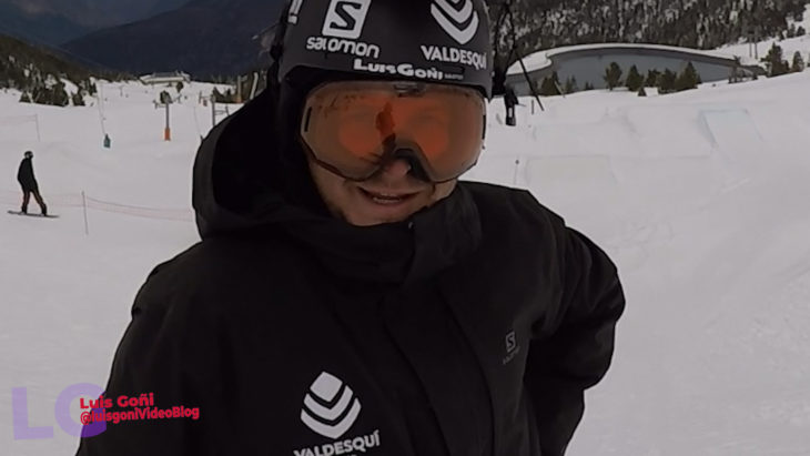 Luis Goñi Port Aine ski